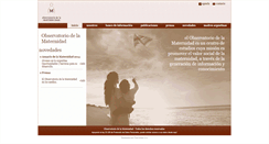 Desktop Screenshot of o-maternidad.com.ar