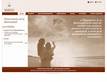 Tablet Screenshot of o-maternidad.com.ar